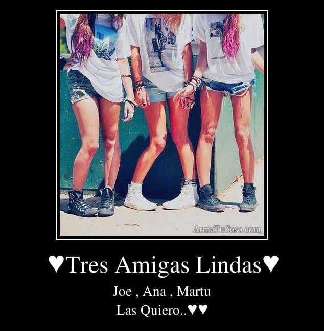 Imagenes de tres amigas - Imagui