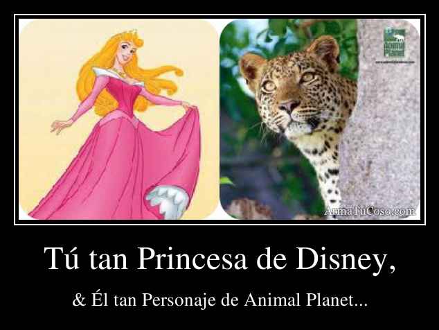 Tú tan Princesa de Disney,