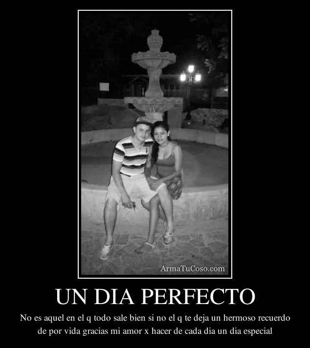 UN DIA PERFECTO