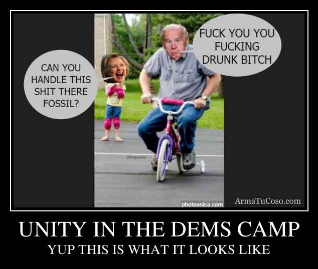 UNITY IN THE DEMS CAMP