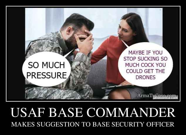 USAF BASE COMMANDER