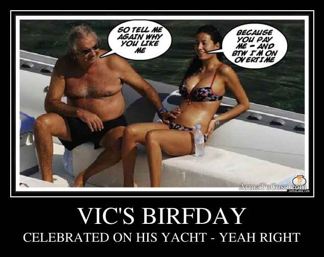 VIC'S BIRFDAY