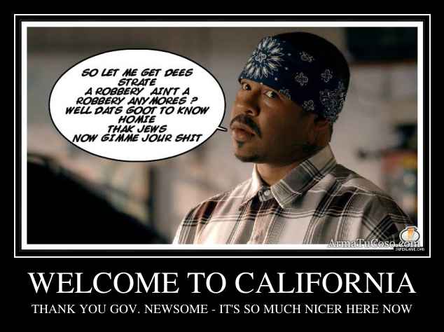 WELCOME TO CALIFORNIA