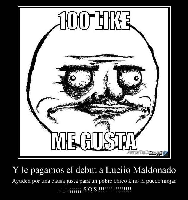 Y le pagamos el debut a Luciio Maldonado