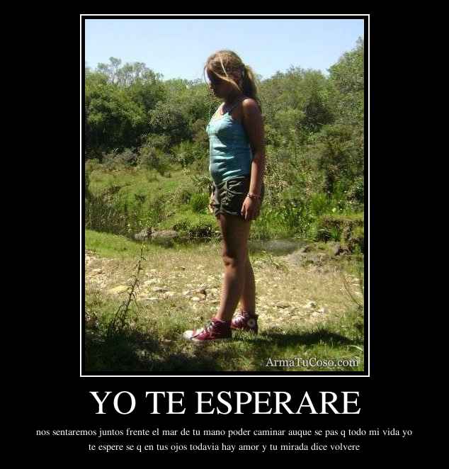 YO TE ESPERARE